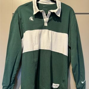 Nike Campus MSU Long-Sleeve Polo